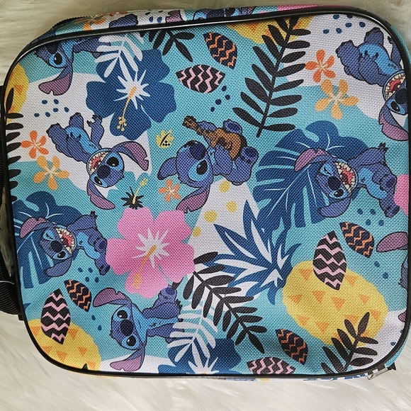 Disney Blue and Pink Floral Bag Accessories - Picture 1 of 1